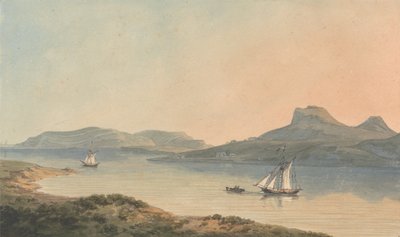 View of the Early Castle of Diganwy by John Warwick Smith